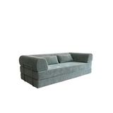 Corner 2 Seat Vacuum Compression Sofa - Gray - Compressed Sofa