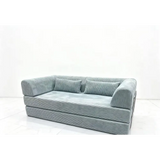 Corner 2 Seat Vacuum Compression Sofa - Gray - Compressed Sofa