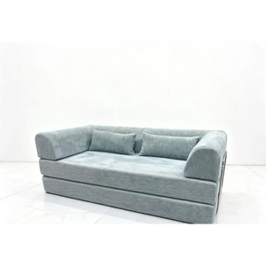 Corner Velvet Sofa Bed with Vacuum Compression Technology - view 3