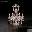 Crystal Modern Tear Ceiling Chandelier Lamp - 6 Arm Lights / Without Bulbs - Chandelier