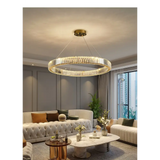 Crystal Ring Large Chandelier Pendant Lamp - Chandelier