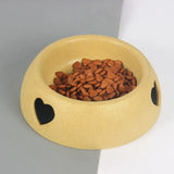Cute Pet Food Bowl With Heart - Pet Food Bowl