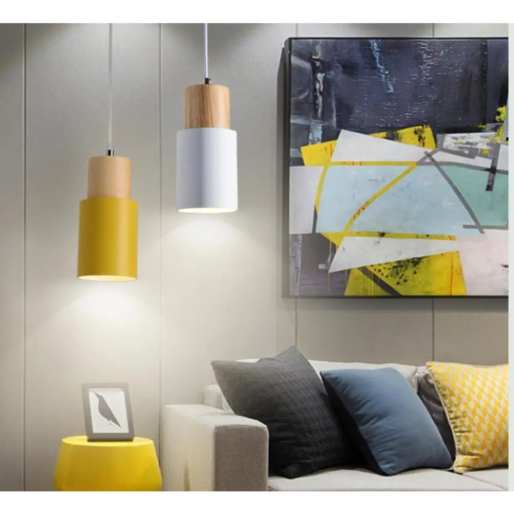 Designer Nordic Wooden Base Hanging Light - Orniture™