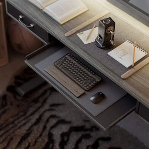 Brooklyn A led electric Standing Desk With Drawers - Desk > Standing Desk
