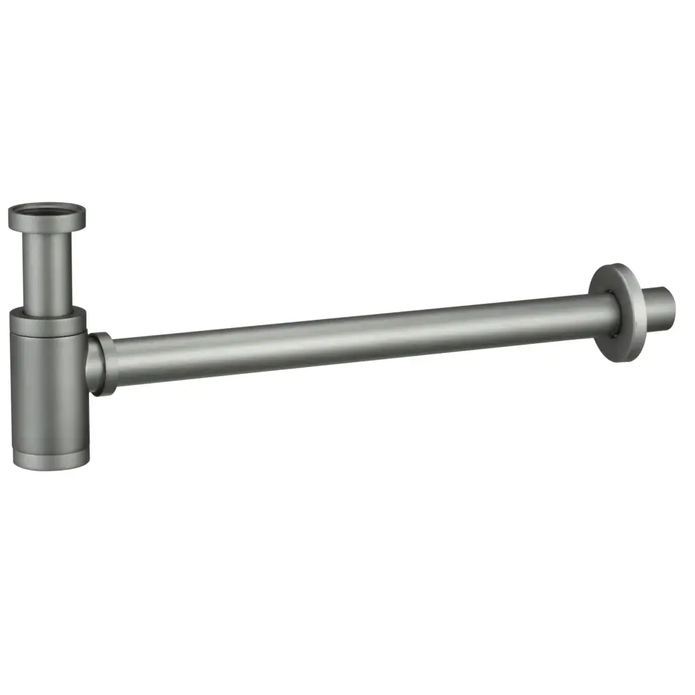 Sifón Redondo Gris Mate - Bathroom Product