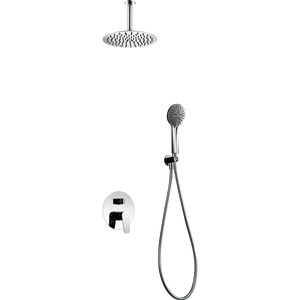 Chrome Single Handle Built-in Shower Set, main product view
