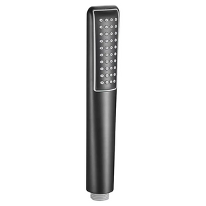 Matte Black Shower Handle Modern Minimalist Design, main product view