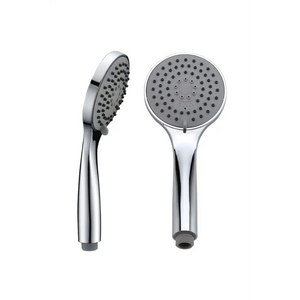 Chrome Shower Handle Set Modern Minimalist Design, main product view