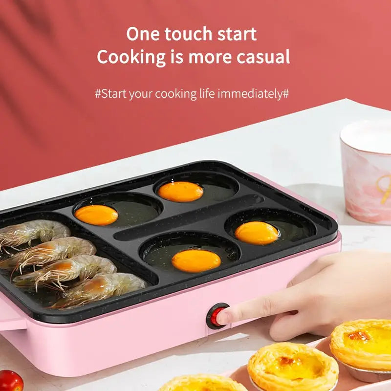 Non-Stick Electric Portable Pan Fast Heating - Pan Fast Heating