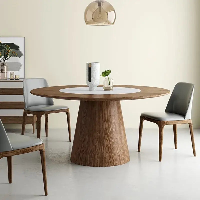 Elegant Kitchen and Dining Furniture Set - Black / 135 x 75cm - Dining Table