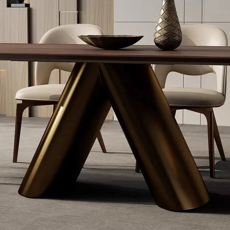 Walnut Wabi Sabi Dining Table | Solid Wood - view 5