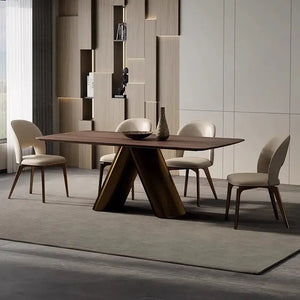 Walnut Wabi Sabi Dining Table | Solid Wood - view 3