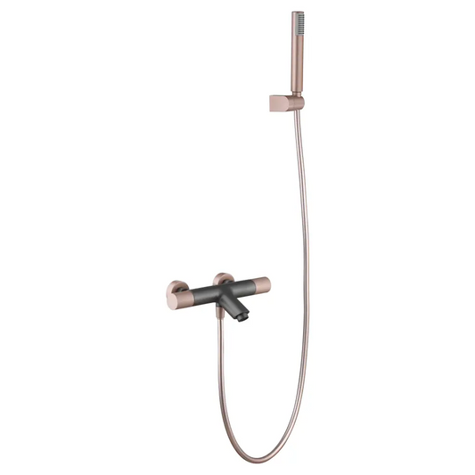Faucet Bath/Shower Thermostatic Line Gris Champagne | IMEX - Shower Set