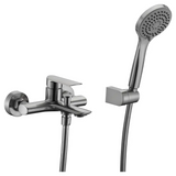 Faucet Bath/Shower Ural Brushed Nickel | IMEX - Shower Set