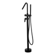 Faucet Bathtub Freestanding Belgium Matte Black | IMEX - Faucet