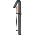 Faucet Bathtub Freestanding Sweden Black Rose Gold | IMEX - Faucet