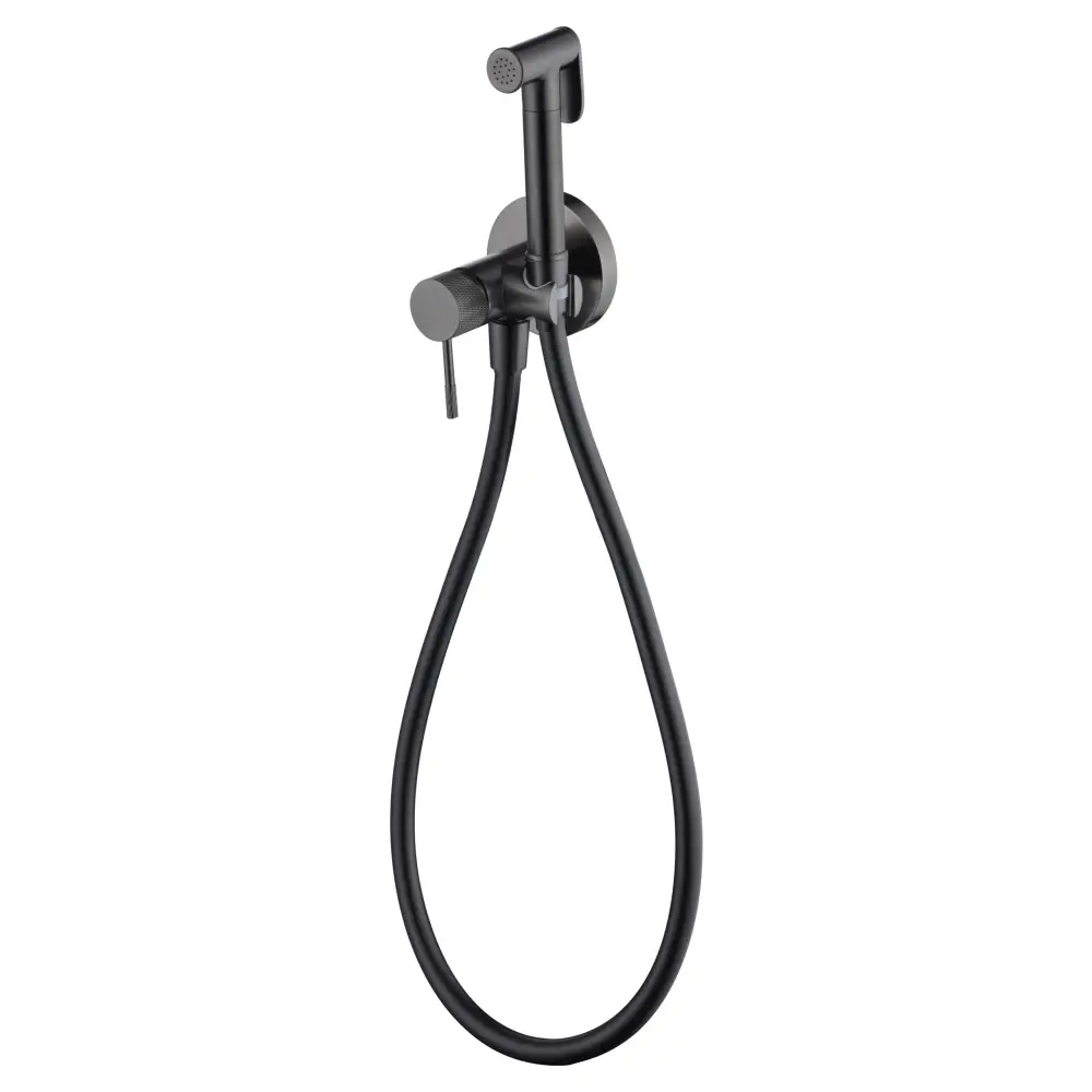 Faucet Concealed Bidet Line Black Gun Metal | IMEX - Faucet
