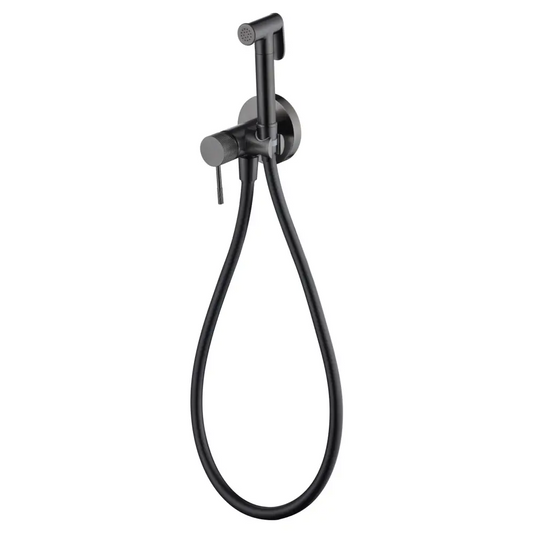 Faucet Concealed Bidet Line Black Gun Metal | IMEX - Faucet