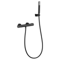 Faucet Shower Thermostatic Line Black Gum Metal | IMEX - Shower Set