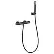 Faucet Shower Thermostatic Line Black Gum Metal | IMEX - Shower Set