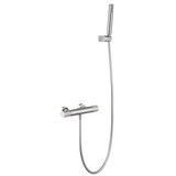 Faucet Shower Thermostatic Line Brushed Nickel | IMEX - Shower Set