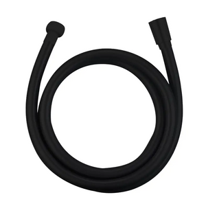 Matte Black Shower Hose 150cm Flexible PVC, main product view