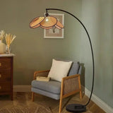 Flower Rattan LED Floor Stand Light Lamp - Lamp