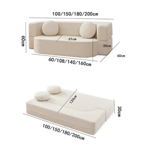 Foldable Bed Modular Retro Arm Compressed Sofa - view 8