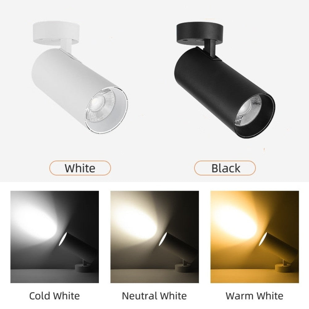 Lámpara de techo con foco plegable