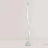 Geometric Led Floor Modern Art Stand Lights Lamp - White / White Light / D18 x H140cm - Floor Lamp