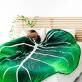 Gloriosum Leaf Bed Blanket - blanket