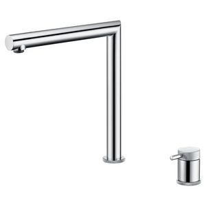 Itaca Chrome Kitchen Faucet Modern Design, main product view