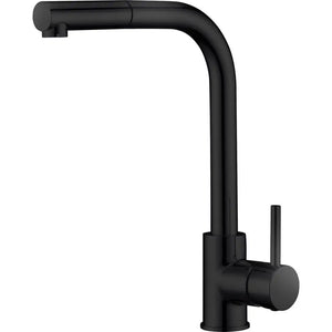 Matte Black Kitchen Faucet Modern Malta Series, main product view