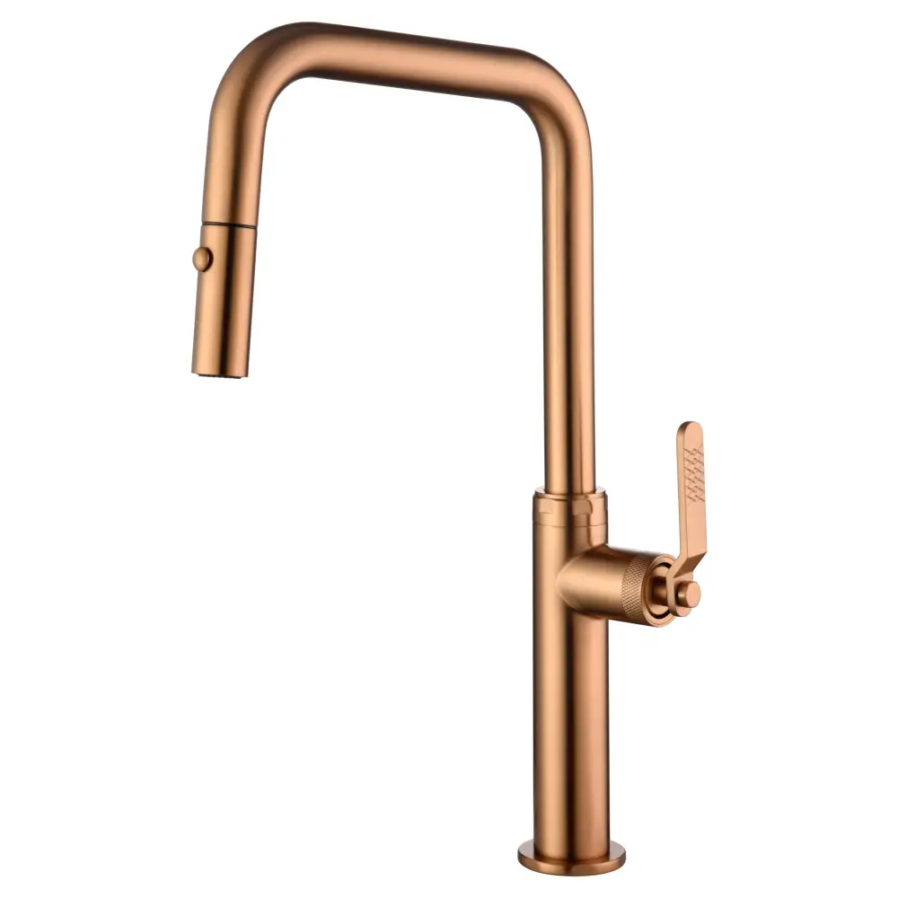 Faucet Kitchen Niza Brushed Rose Gold | IMEX - Faucet