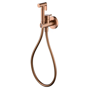 Munich Brushed Rose Gold Built-in Bidet Faucet, main product view