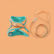Harness and Leash Soft Padded Chest Strap Pet - Orange / S - Harness Pet