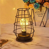 Hollow Out Wine Bottle Glass LED Lamp - Seperate Jug - Desk Lamp