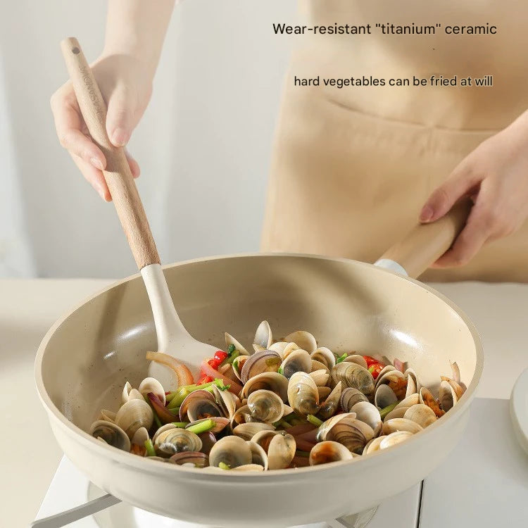8 Piece Ceramic Non Stick Cookware Pot Pan Set
