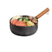 22cm black pan (without lid)