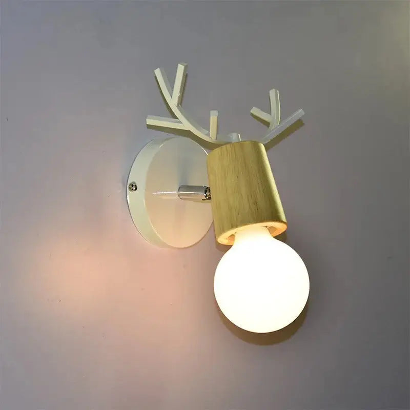 Wooden Wall Lamp Minimalist LED Light Fixture - view 3