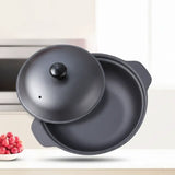 Iron Clay Non Stick Temperature Resistant Casserole - Pot Iron Lid - 16cm / 6.3 in - Cookware set
