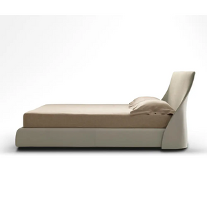 Italian Minimalist Platform Bed 200cm Padded Headrest - view 4