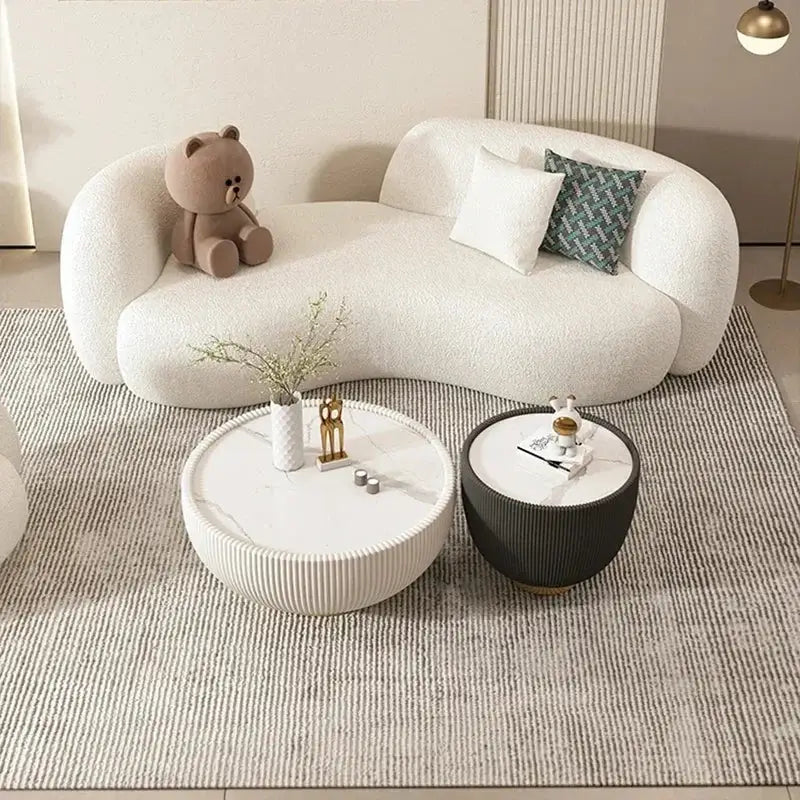 Italian Minimalist Nordic 2 Seater Couch Sofa - Sofa