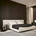 Italian Minimalist Widescreen Flat Floor Bed Frame - Bedroom