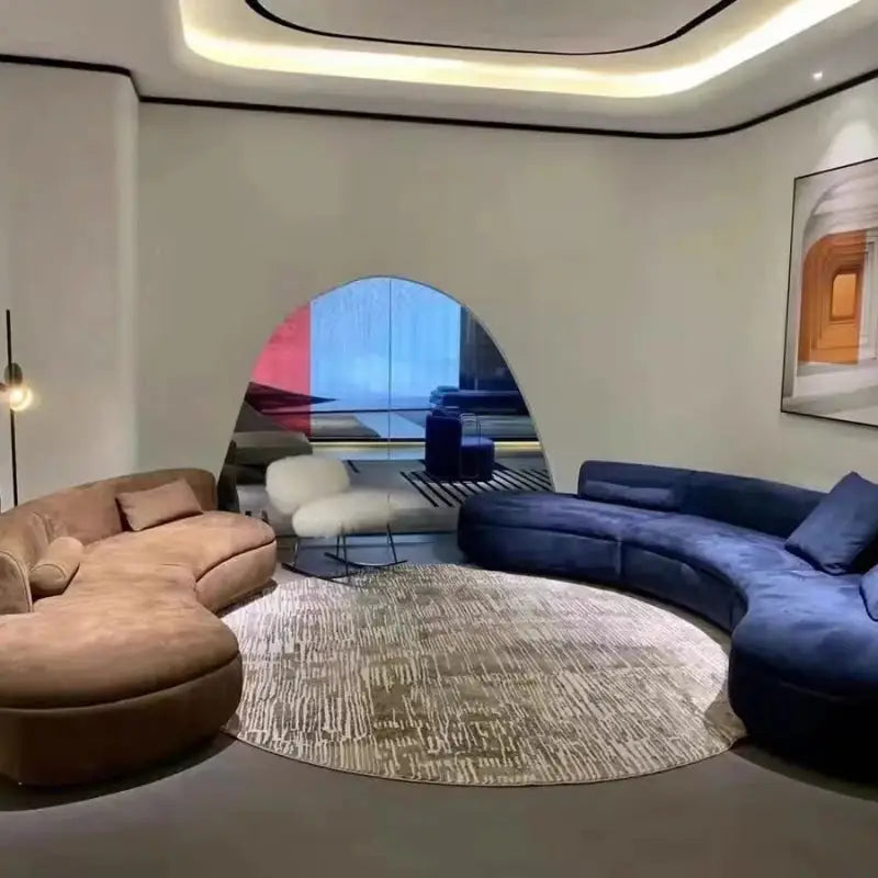 Modern Minimalist Italian Moon Sofa - Sofa