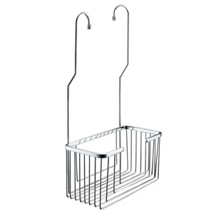Chrome Faucet Soap Dish Rack Grid Hanging Design, main product view