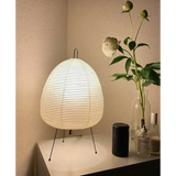 Japanese Paper Standing Light Button Switch Lamp - Lamp