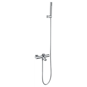 Chrome Thermostatic Shower Bath Kit with Valve, main product view