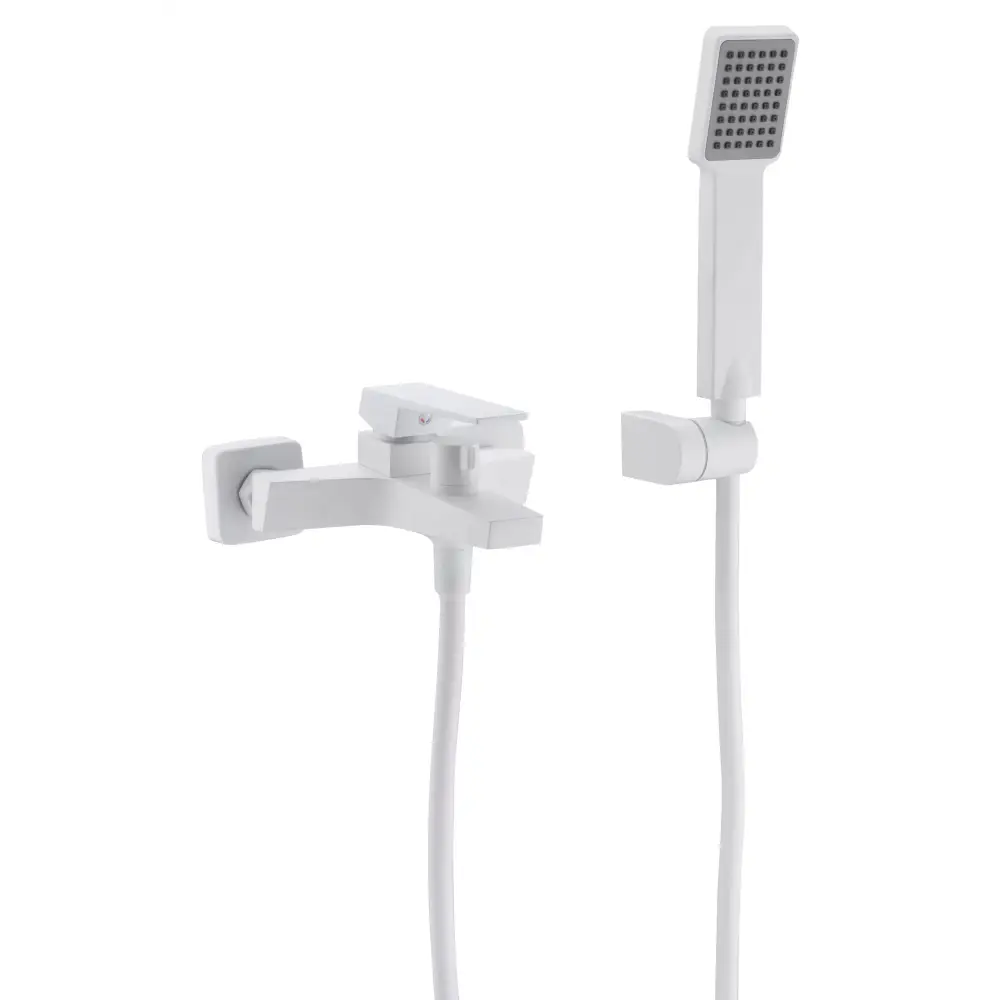 Kit Bath / Shower Single-Handle Art Matte White | IMEX - Shower Set