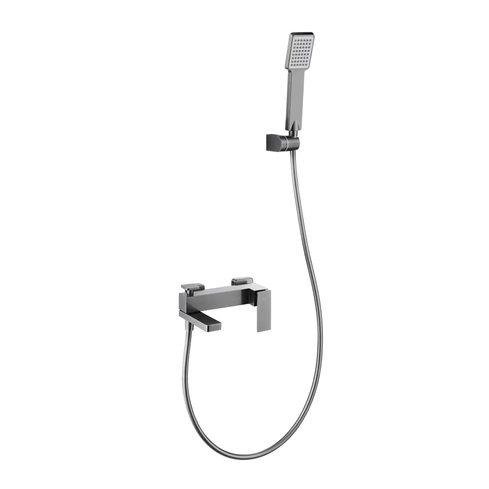 Kit Bath / Shower Single-Handle Pisa Black Gun Metal | IMEX - Shower Set